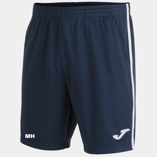 Shorts Marineblau mit Logo und Initialen