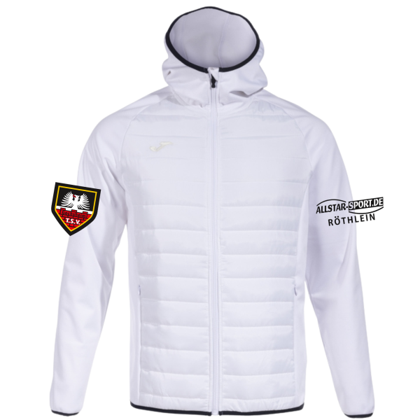 Softshell Jacke Weiß mit Logo